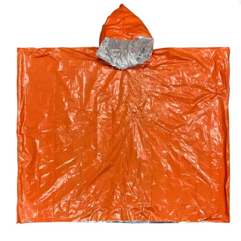 Emergency Poncho 4 Pcs,Film Th - огляд і ціна Survival Blanket Reflective