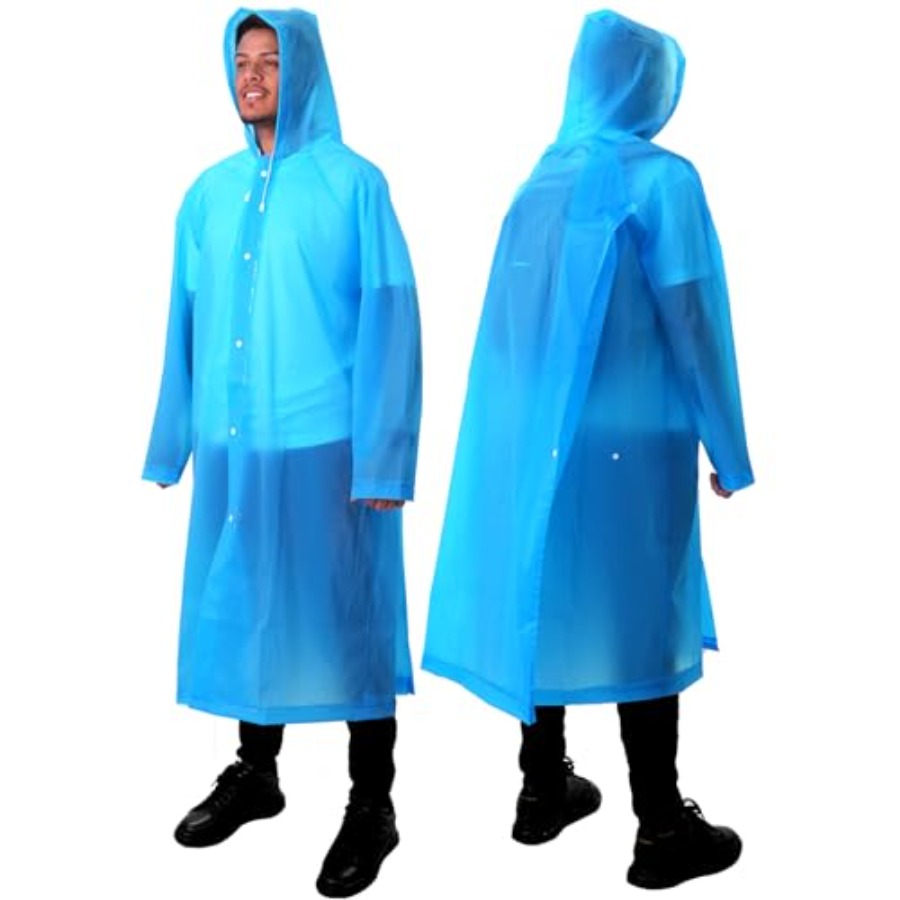 ANYOO 2-Pack Rain Ponchos for  - огляд і ціна Emergency Poncho Rain