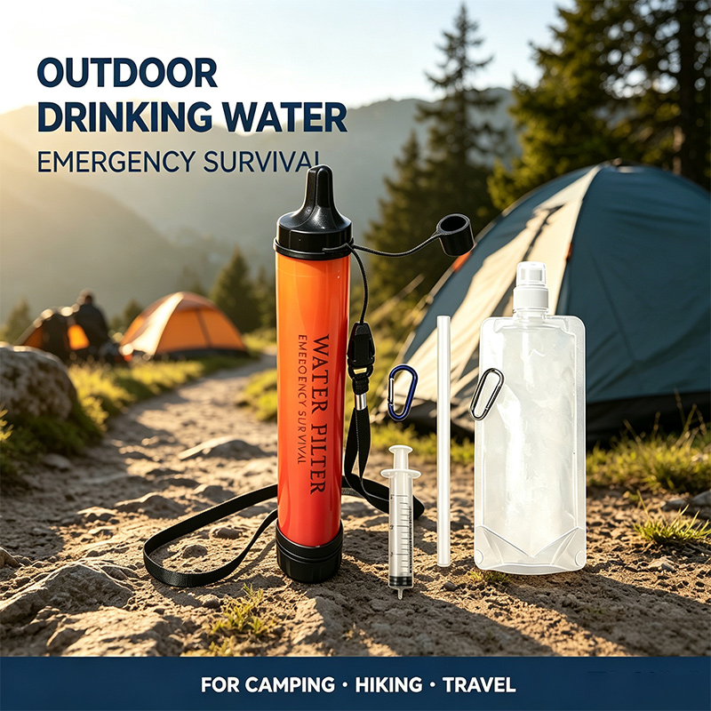 Outdoor Mini Water Filter Stra - огляд і ціна Water Purification Straw