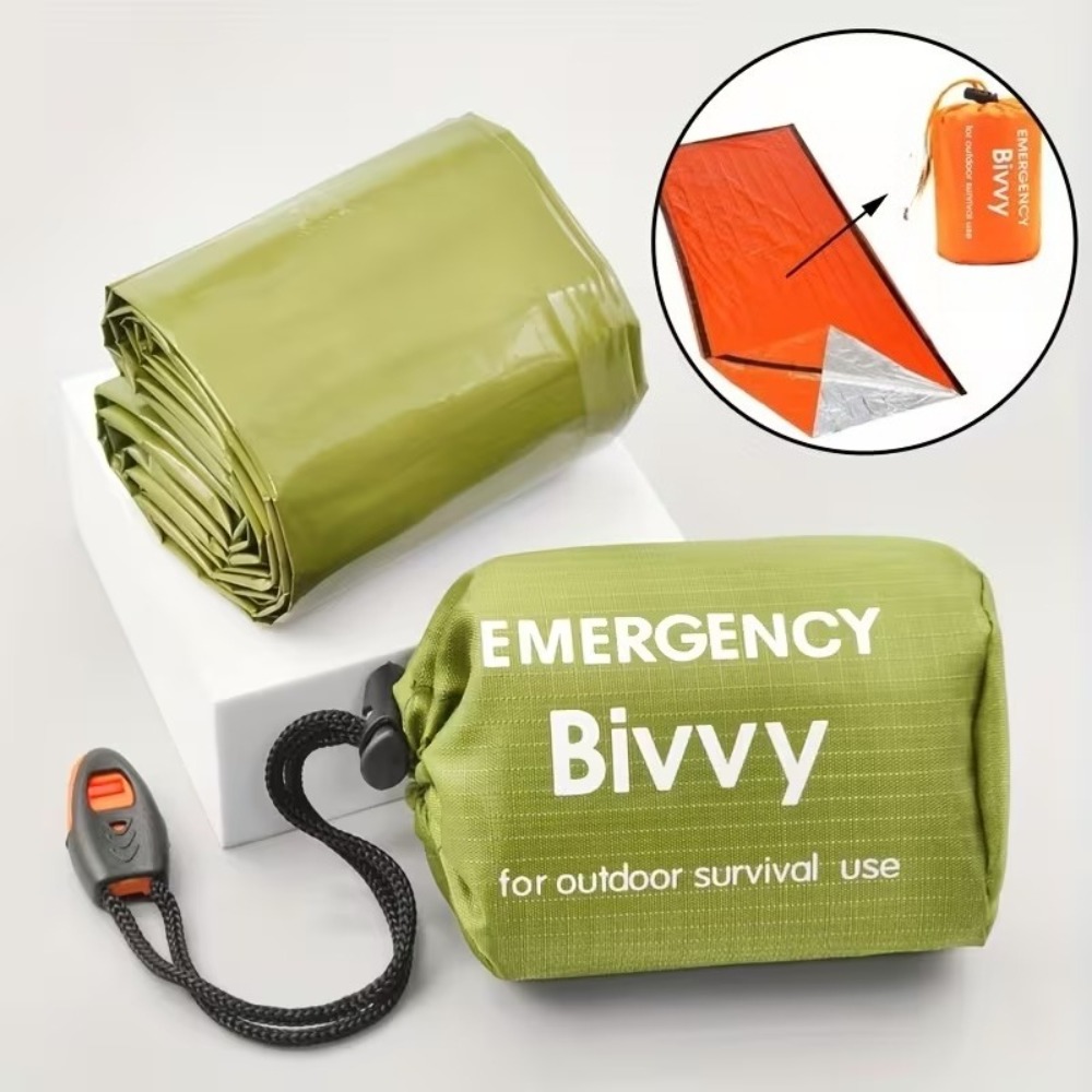 3Pcs Emergency Sleeping Bag Ki - огляд і ціна Bivy Bag Emergency