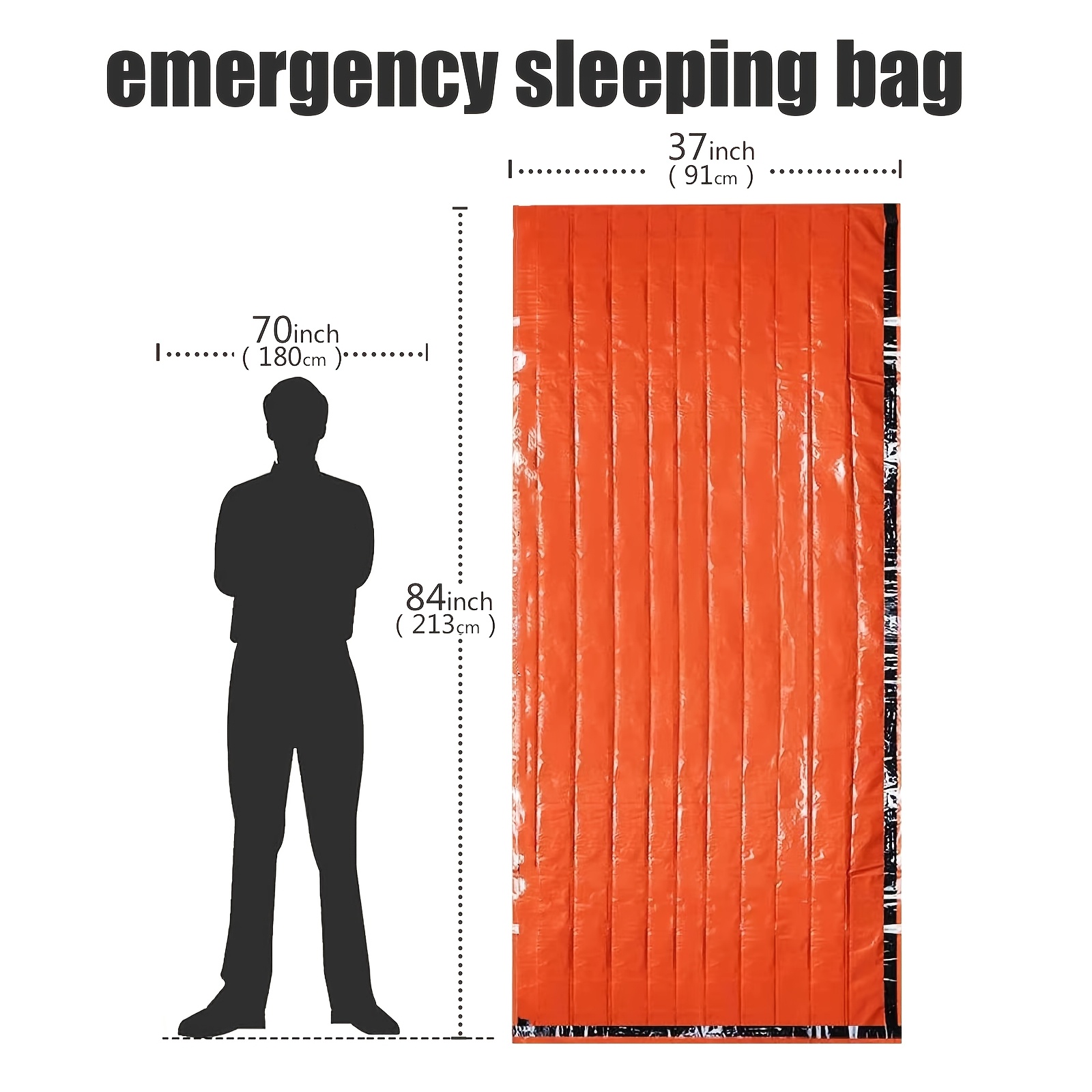 Compact Emergency Thermal Tent - огляд і ціна Emergency Mylar Tent